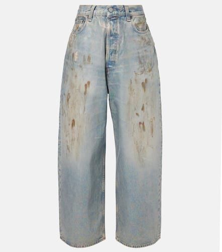 Coated mid-rise wide-leg jeans - Acne Studios - Modalova