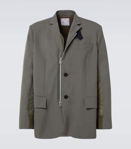 Sacai Blazer con cremallera - Sacai - Modalova