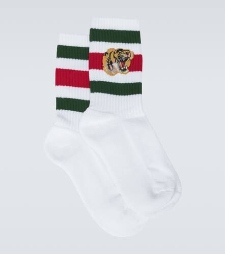 Bestickte Socken aus Stretch-Baumwolle - Gucci - Modalova