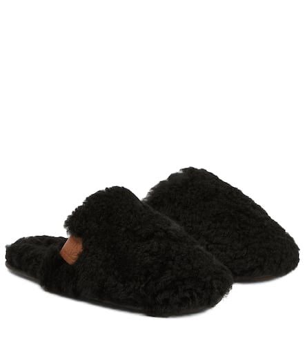 Loewe Slippers in shearling - Loewe - Modalova