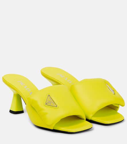 Prada Padded leather mules - Prada - Modalova