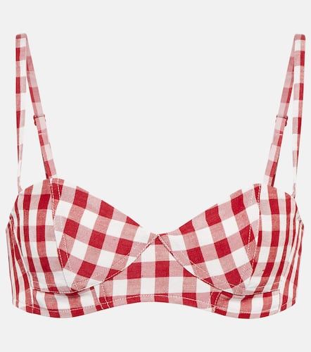 Bralette aus einem Leinengemisch - Acne Studios - Modalova