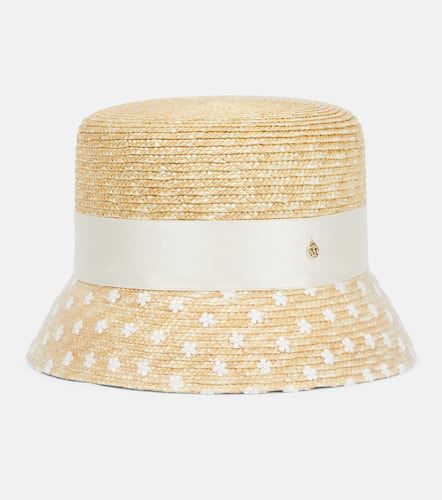 Mini Kendall straw boater hat - Maison Michel - Modalova
