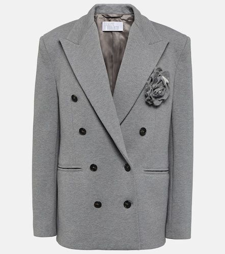 Blazer aus Baumwoll-Jersey - Giuseppe di Morabito - Modalova