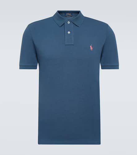 Polo de piqué de algodón con logo - Polo Ralph Lauren - Modalova