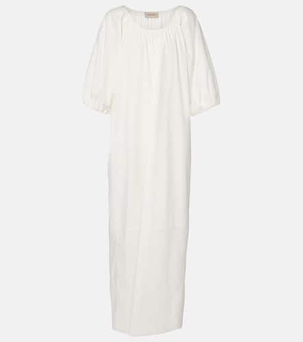 Solid cotton maxi dress - Adriana Degreas - Modalova