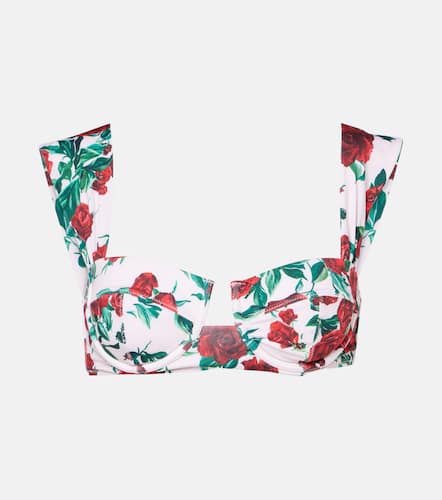 Donna floral bikini top - Alexandra Miro - Modalova