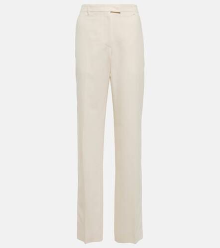 Shanon high-rise straight pants - The Row - Modalova