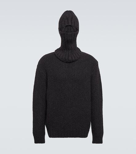 Wool-blend sweater with ski mask - Givenchy - Modalova