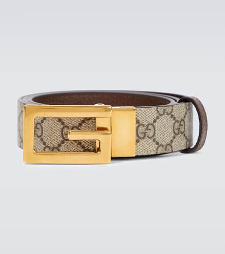 Square G reversible leather belt - Gucci - Modalova