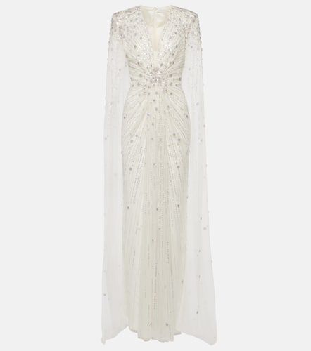 Bridal Sweet Wonder sequined caped gown - Jenny Packham - Modalova