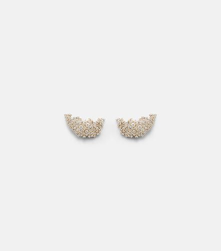 Pendientes Scatter de oro de 18 ct con diamantes - Ananya - Modalova