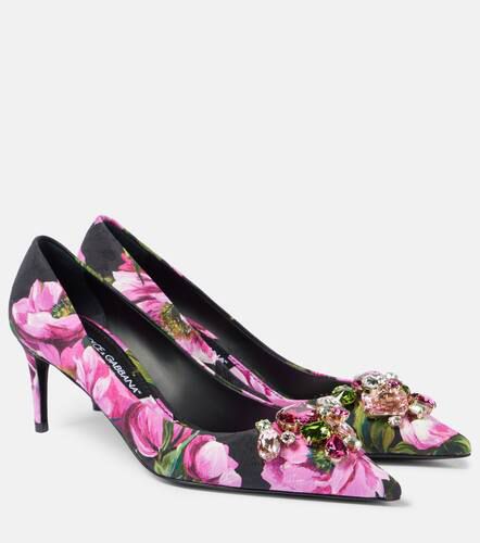 Lollo embellished floral pumps - Dolce&Gabbana - Modalova