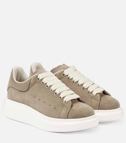 Zapatillas con plataforma Oversized de ante - Alexander McQueen - Modalova