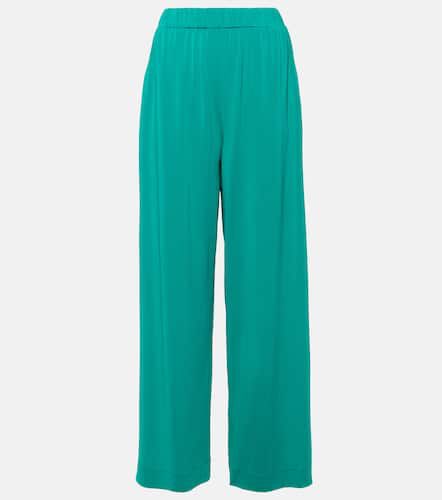 Ring jersey crêpe wide-leg pants - Max Mara - Modalova