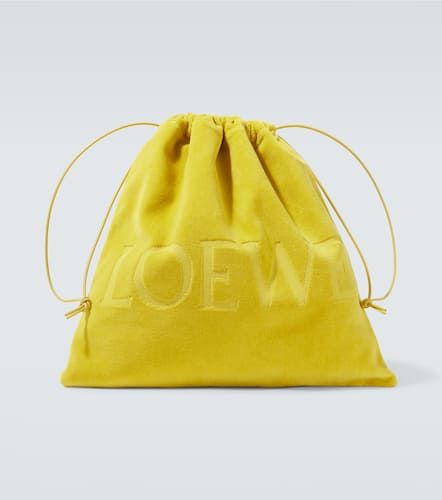 Paula's Ibiza Medium logo terry pouch - Loewe - Modalova