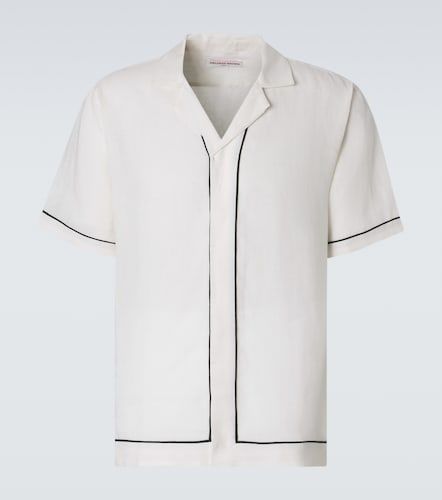 Orlebar Brown Camicia in lino - Orlebar Brown - Modalova
