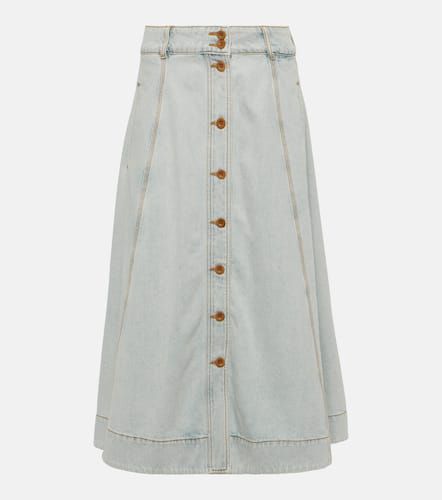 Zimmermann August denim midi skirt - Zimmermann - Modalova