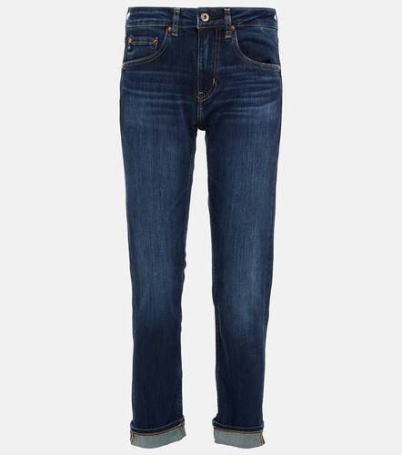 Girlfriend mid-rise slim jeans - AG Jeans - Modalova