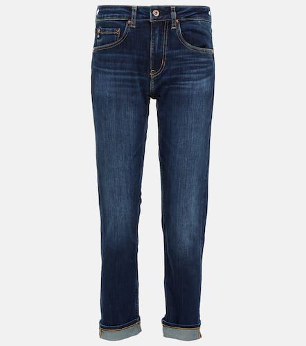 Jeans ajustados Girlfriend de tiro medio - AG Jeans - Modalova