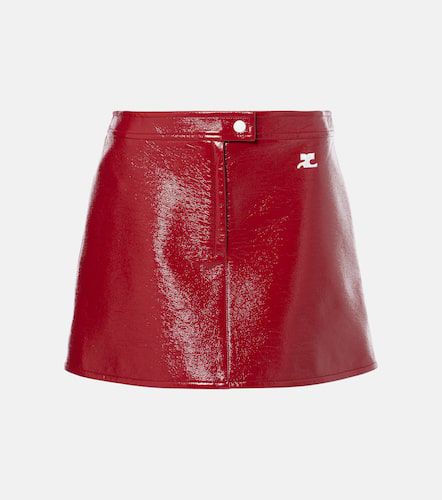 Courrèges Reedition vinyl miniskirt - Courreges - Modalova