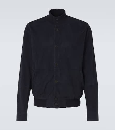 Bomberjacke aus Veloursleder - Rubinacci - Modalova