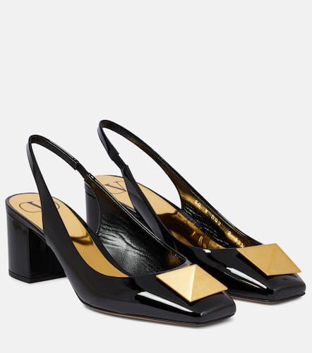 One Stud patent leather slingback pumps - Valentino Garavani - Modalova