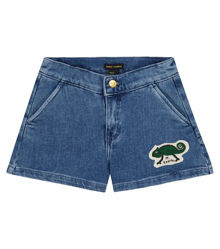 Shorts vaqueros con bordado - Mini Rodini - Modalova