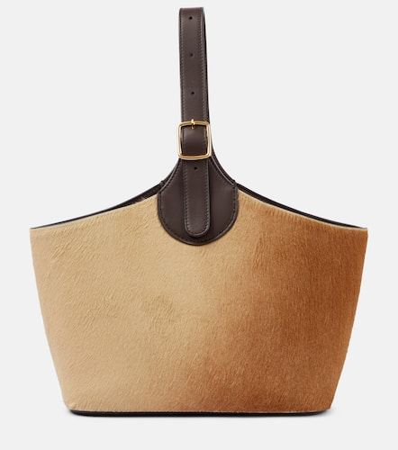 Bobbin calf hair bucket bag - Loro Piana - Modalova