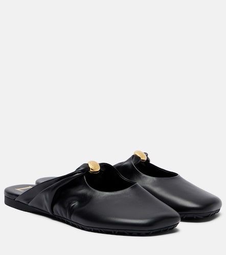 Loewe Pebble Soft leather mules - Loewe - Modalova