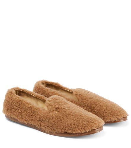 Slippers de pelo de camello - Max Mara - Modalova