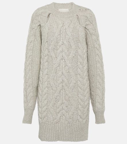 Nazae cable-knit mini sweater dress - Isabel Marant - Modalova