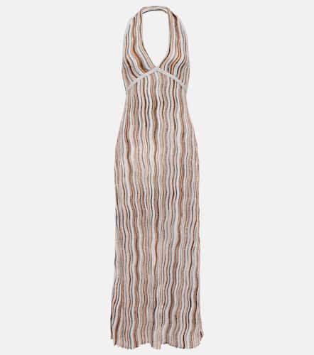 Sequined halterneck maxi dress - Missoni - Modalova