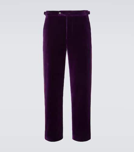 Showcase cotton velvet suit pants - Bode - Modalova