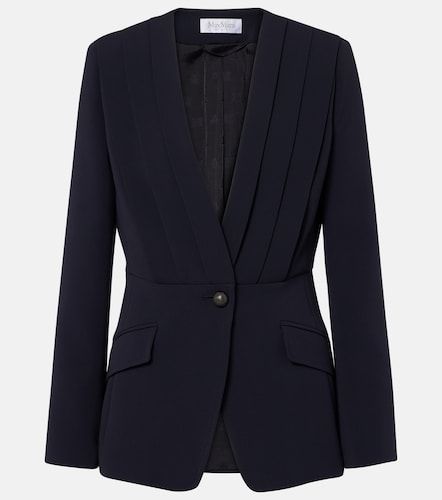 Max Mara Pleated cady blazer - Max Mara - Modalova