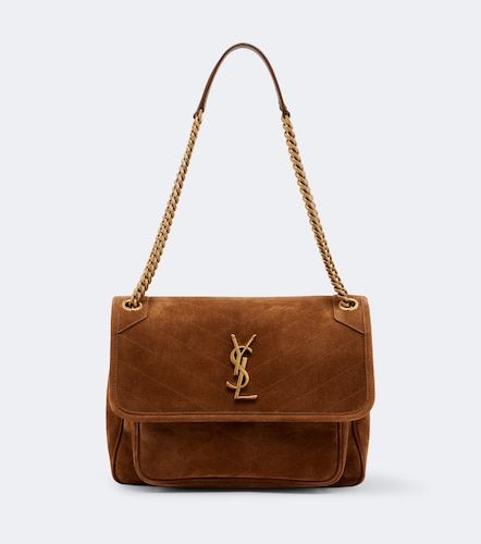 Niki Medium suede shoulder bag - Saint Laurent - Modalova