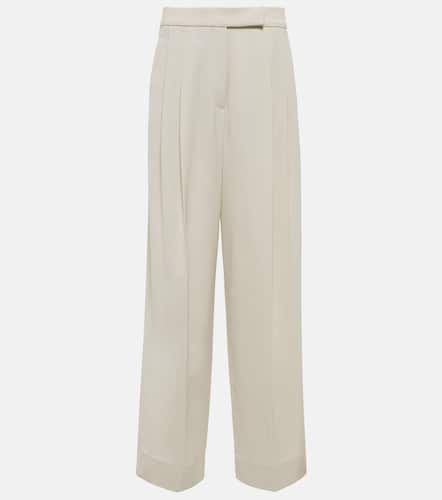 Flared wool-blend pants - Brunello Cucinelli - Modalova