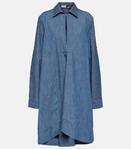 Paula's Ibiza denim midi dress - Loewe - Modalova