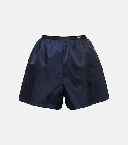 Shorts in Re-Nylon a vita alta - Prada - Modalova