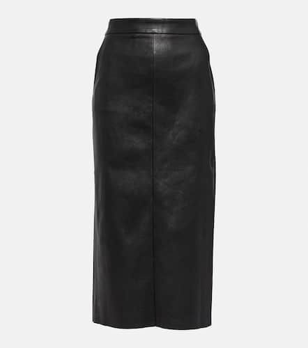 Stouls Taylor leather midi skirt - Stouls - Modalova