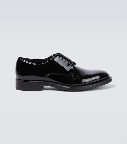 Patent leather derby shoes - Giorgio Armani - Modalova
