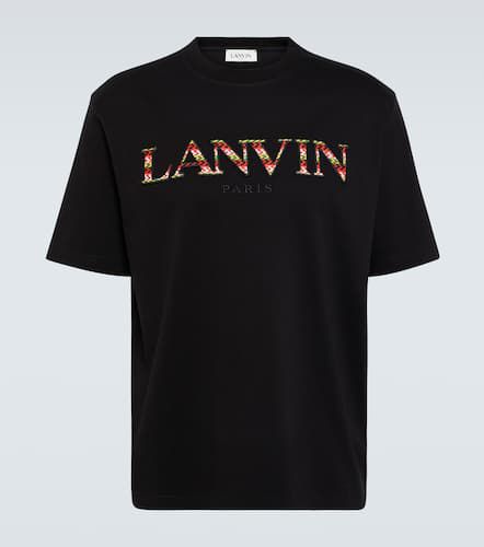 Besticktes T-Shirt aus Baumwolle - Lanvin - Modalova