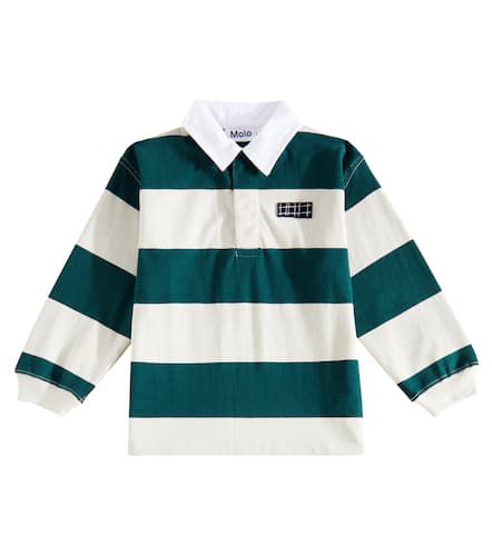 Molo Relz striped cotton polo shirt - Molo - Modalova