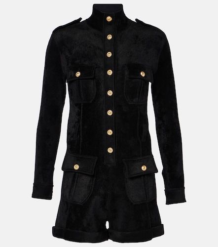 Tom Ford Mono corto de terciopelo - Tom Ford - Modalova