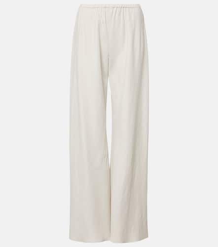 Gala silk and linen wide-leg pants - The Row - Modalova