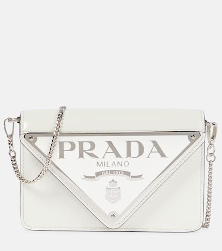 Borsa a tracolla Triangle Mini in pelle - Prada - Modalova