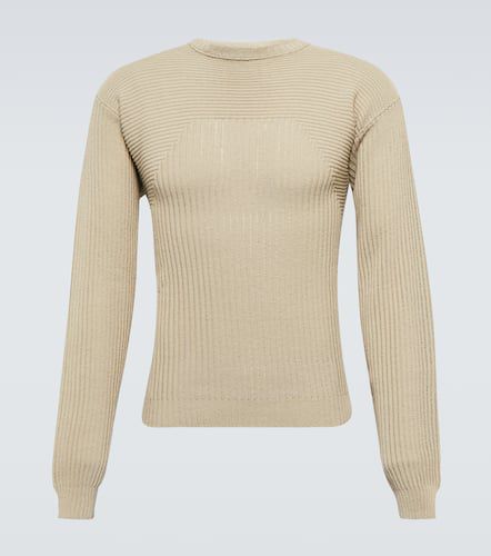 Ribbed-knit cotton sweater - Rick Owens - Modalova