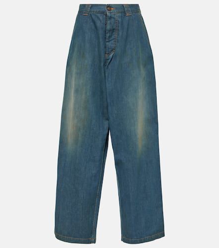 Americana mid-rise wide-leg jeans - Maison Margiela - Modalova