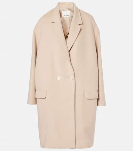 Efegozi wool, cashmere and silk coat - Isabel Marant - Modalova