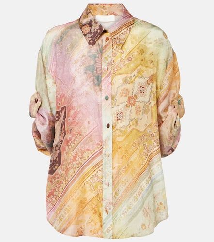 Camisa Tallow de seda estampada - Zimmermann - Modalova